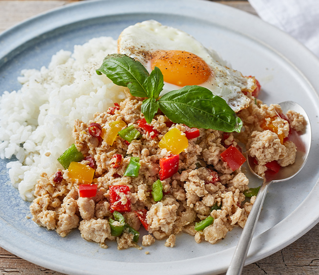 ナンプラー香るガパオ